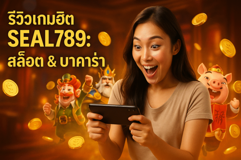 รีวิวเกมฮิต SEAL789: สล็อต & บาคาร่า