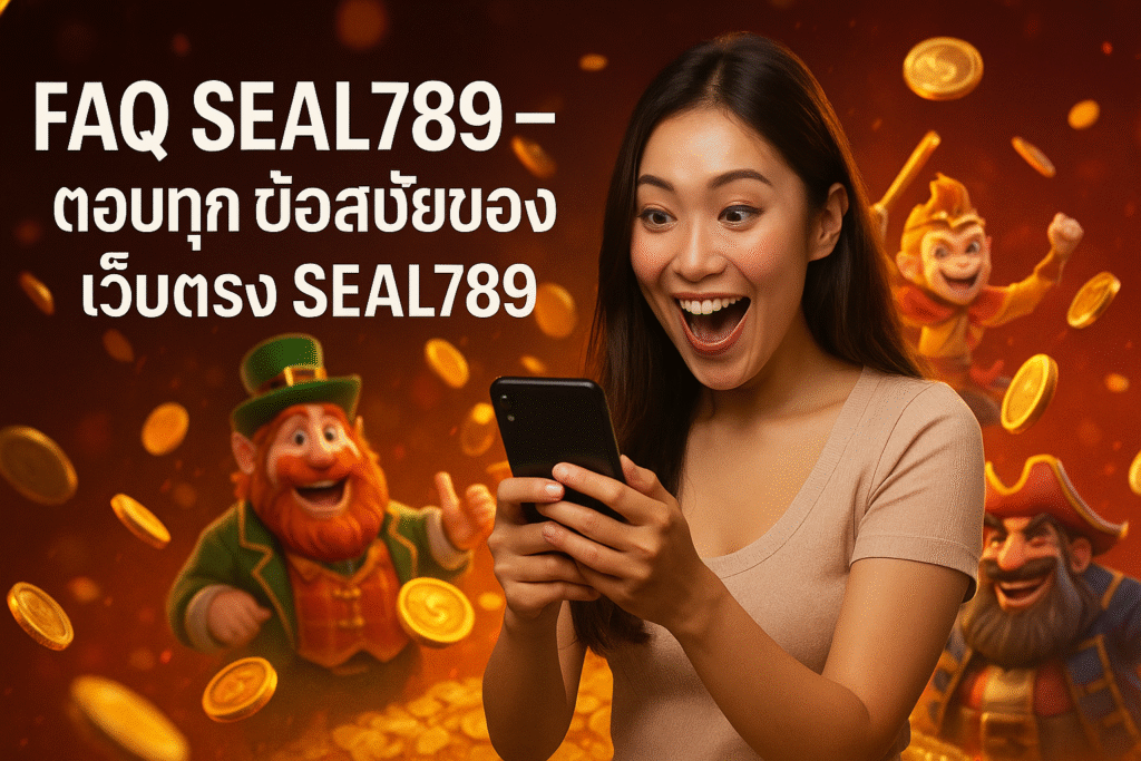 FAQ SEAL789 – ตอบทุกข้อสงสัยของเว็บตรง SEAL789