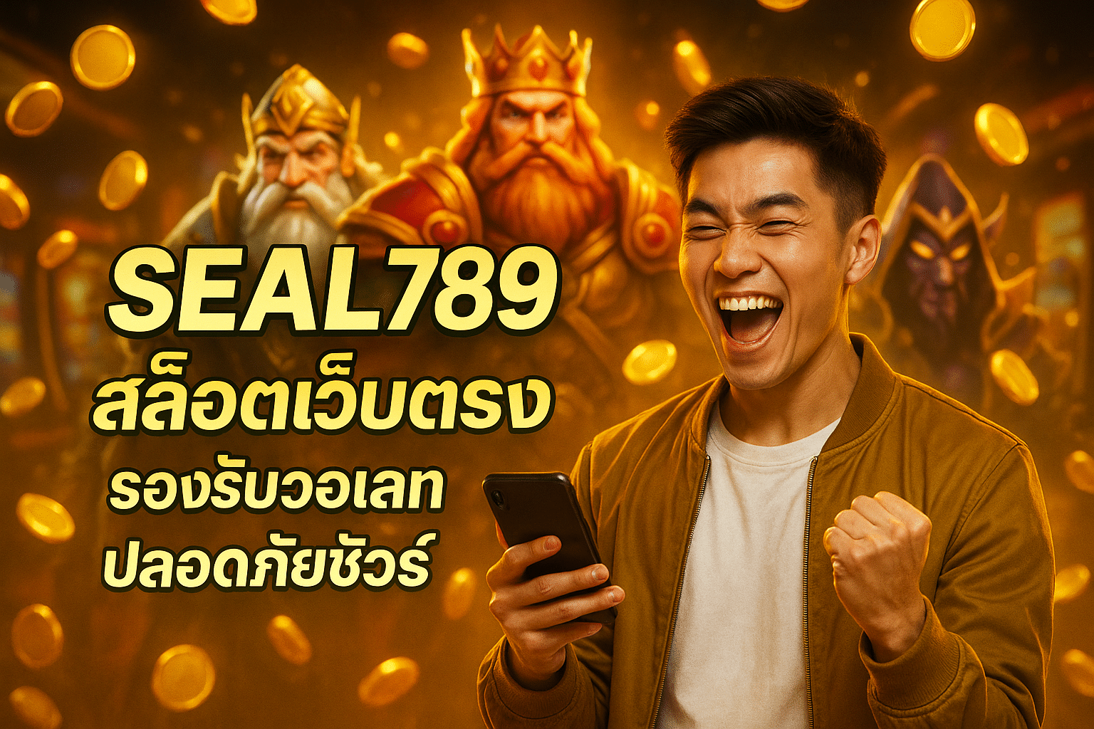 SEAL789 สล็อตเว็บตรง รองรับวอเลท ปลอดภัยชัวร์