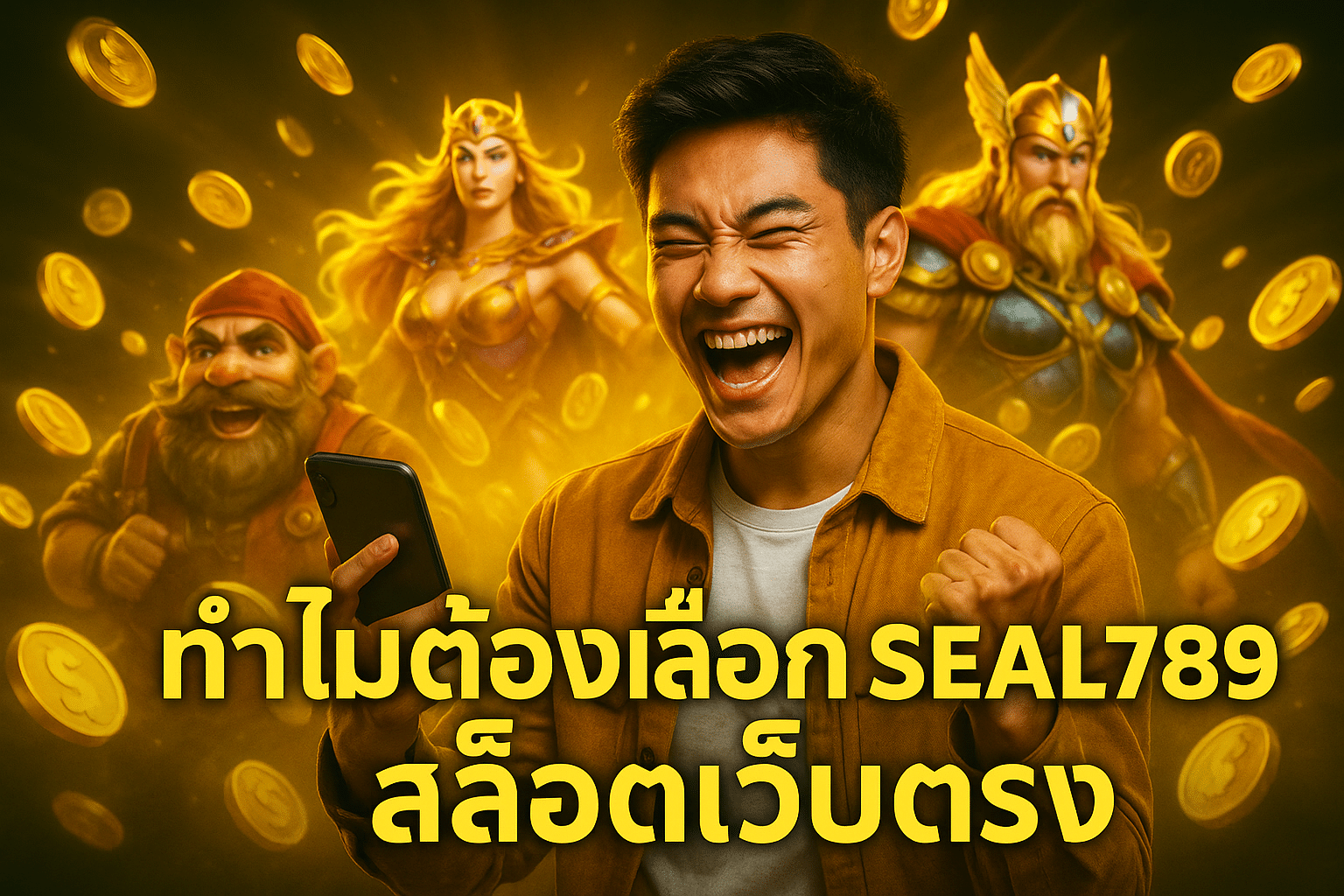ทำไมต้องเลือก SEAL789 สล็อตเว็บตรง